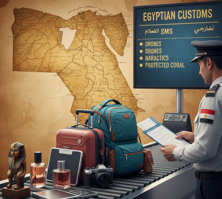 Таможенные правила Египта для туристов из стран СНГ