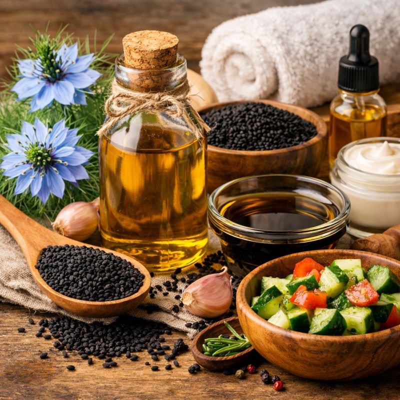 Масло черного тмина: польза, применение и хранение