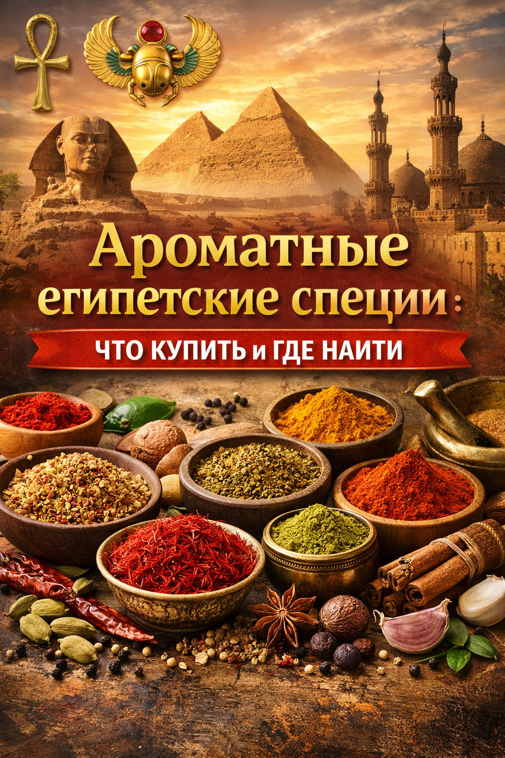 Ароматные египетские специи: что купить и где найти