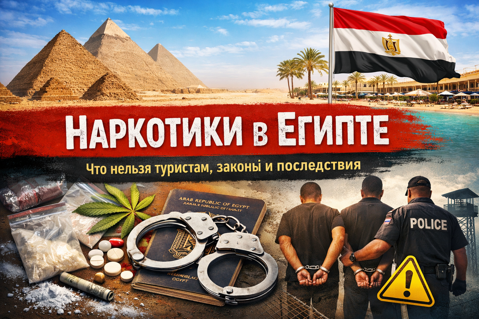 Наркотики в Египте: что нельзя туристам, законы, реальные случаи арестов и последствия