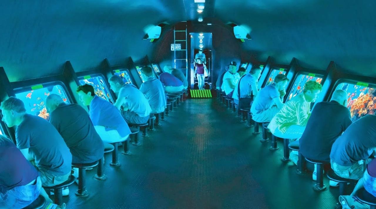 Batiscafo a Sharm (semi-sottomarino)