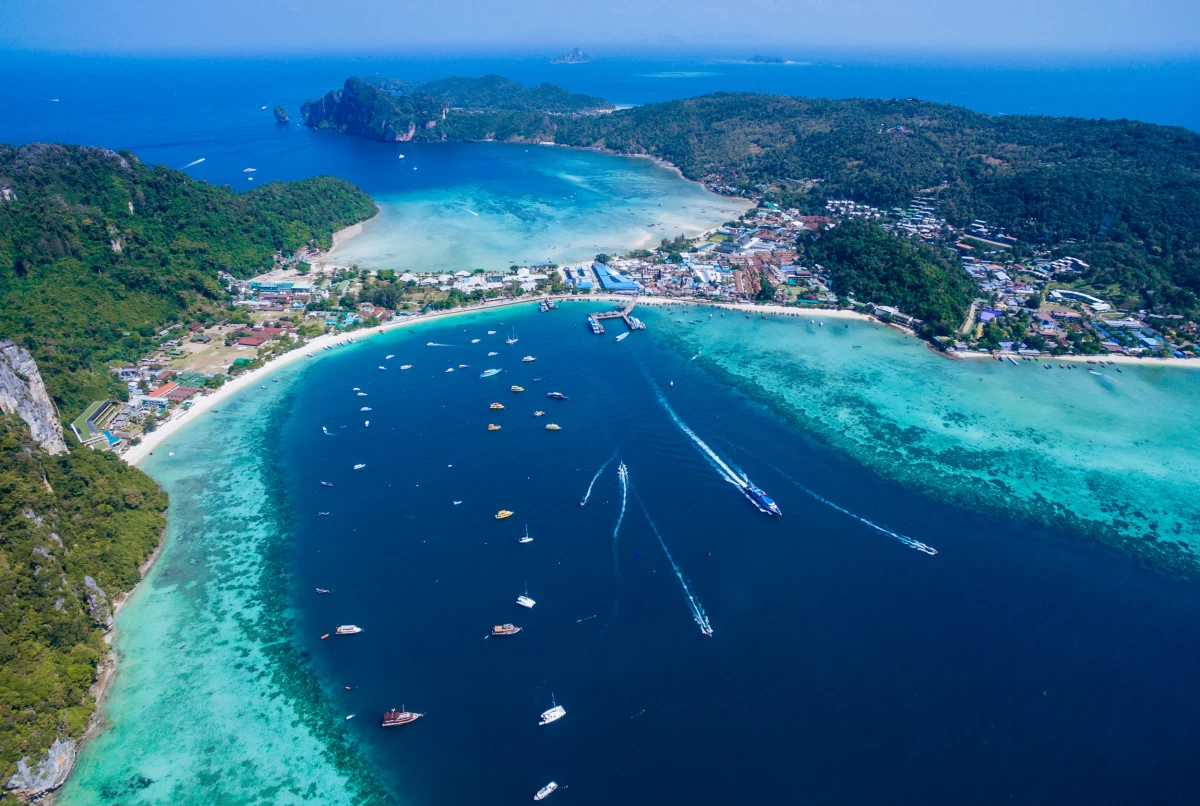 Ferry to Phi Phi Don Island (one way and return on another day, no guide)