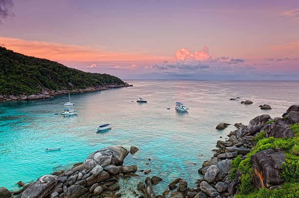 Similan Islands at Sunrise by Speedboat with Russian-Speaking Guide