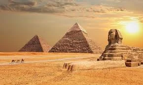 New Grand Egyptian Museum, Pyramids and the Great Sphinx by Plane from Sharm El Sheikh