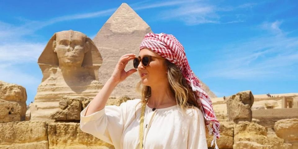 Каир, Пирамиды из Шарма (на самолете)