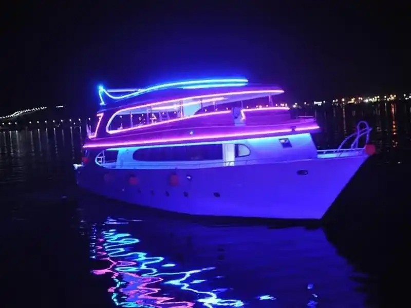 ميغا كروز مع عشاء على يخت فاخر