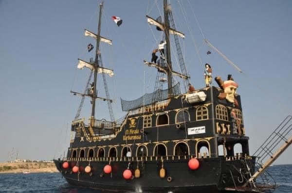 [Рас Мухамед] Белый остров  Пиратская яхта «Барбаросса»