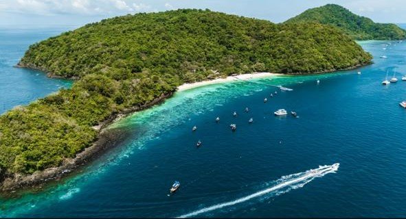 Острова Корал и Рача 1 день на скоростном катере(англ. гид)